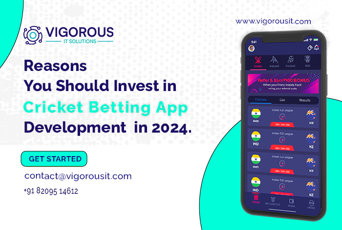 Reasons Why Should Invest in Cricket Betting App Development in 2024