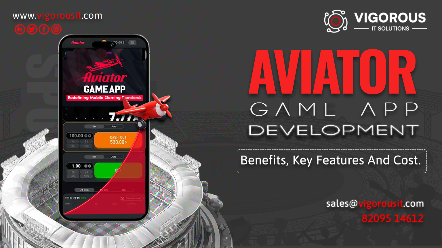 Aviator Game App Development Benefits, Features, and Cost