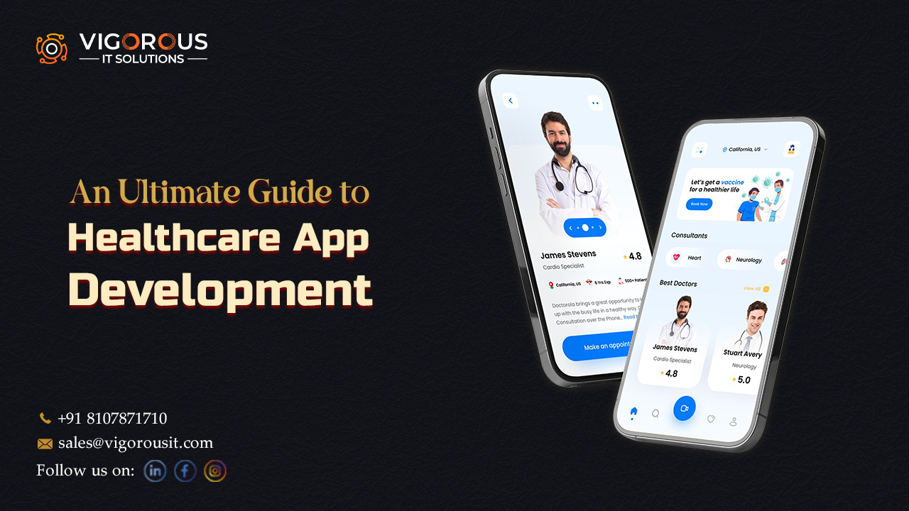 An Ultimate Guide To Healthcare App Development in 2025: Steps, Cost & features
