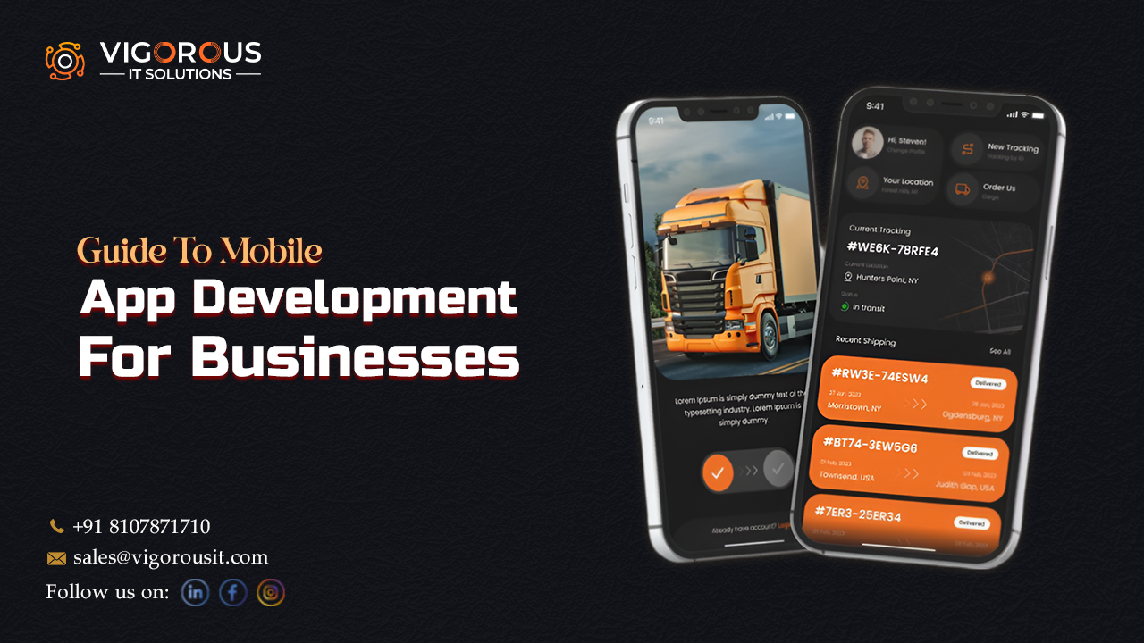 Guide To Mobile App Development For Businesses