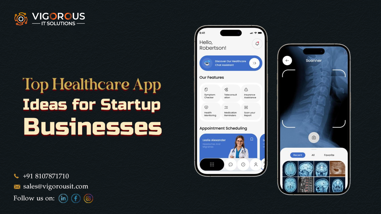 Top 15 Healthcare App Ideas for Startup Businesses in 2025