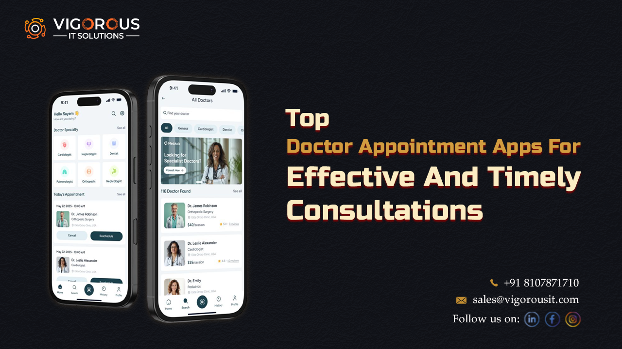 Top 10 Doctor Appointment Apps For Effective And Timely Consultations