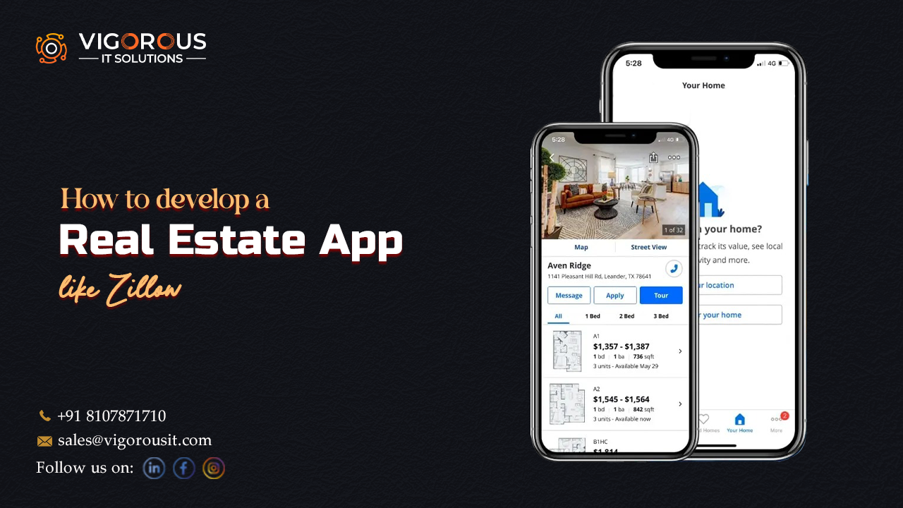 How to Develop a Real Estate App Like Zillow: Full Guide for  2025