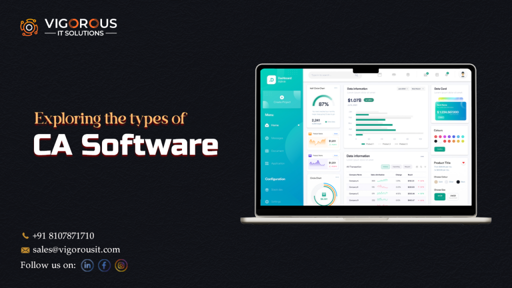 Types of CA Software