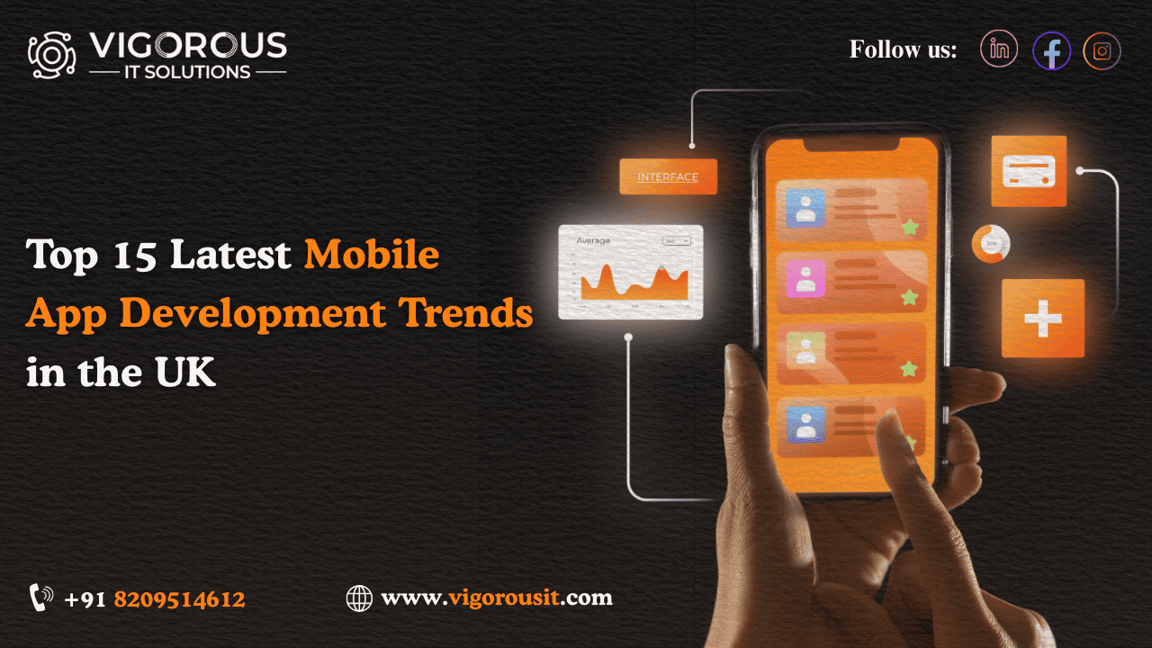 Top 15 Latest Mobile App Development Trends in the UK for 2025