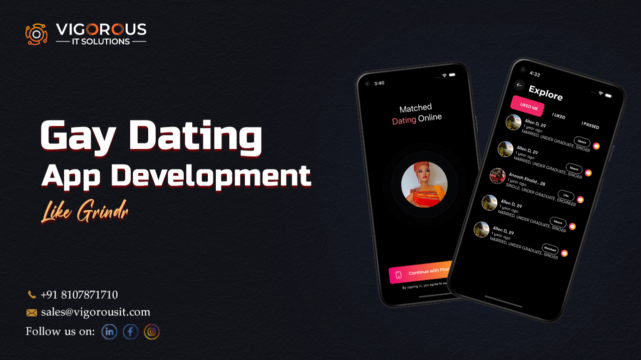 Gay Dating App Development Like Grindr: Features and Cost