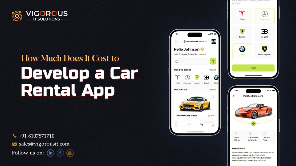 Cost to Develop a Car Rental App