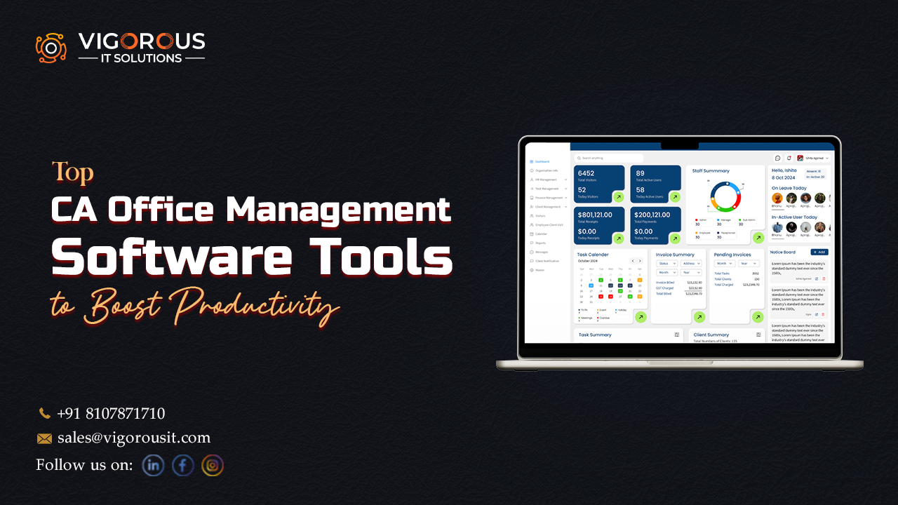 Top CA Office Management Software Tools to Boost Productivity in 2025